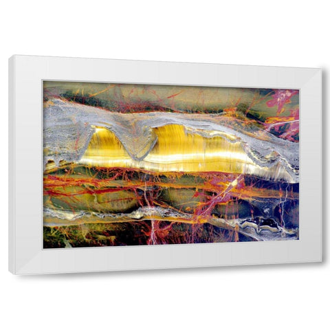 Marra Mamba Minerals White Modern Wood Framed Art Print by Taylor, Douglas