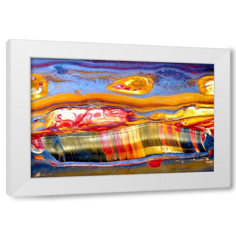 Pilbaran White Modern Wood Framed Art Print by Taylor, Douglas