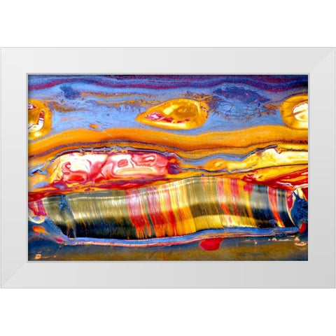 Pilbaran White Modern Wood Framed Art Print by Taylor, Douglas
