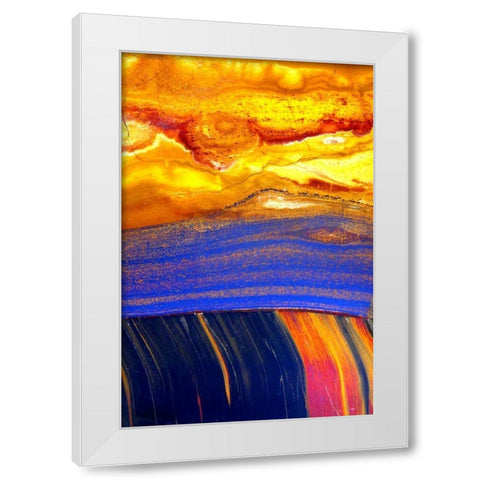 Archaea White Modern Wood Framed Art Print by Taylor, Douglas