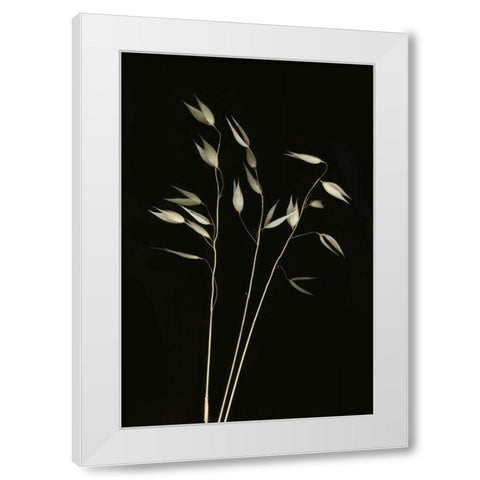Grass Mosaic I White Modern Wood Framed Art Print by Geyman, Vitaly