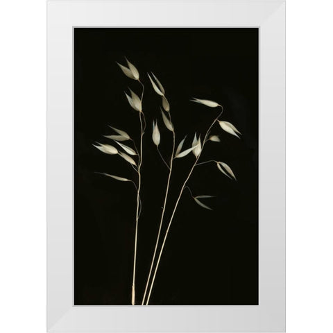 Grass Mosaic I White Modern Wood Framed Art Print by Geyman, Vitaly