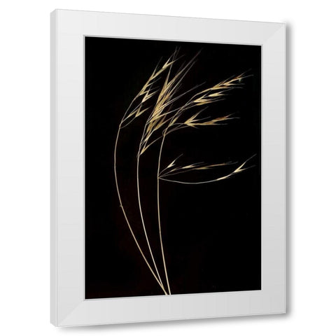 Grass Mosaic II White Modern Wood Framed Art Print by Geyman, Vitaly