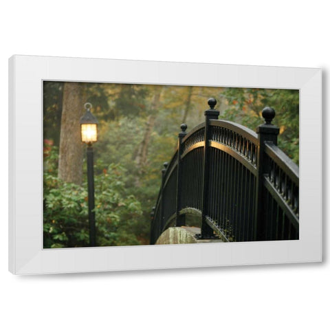 Bridge of Light I White Modern Wood Framed Art Print by Geyman, Vitaly