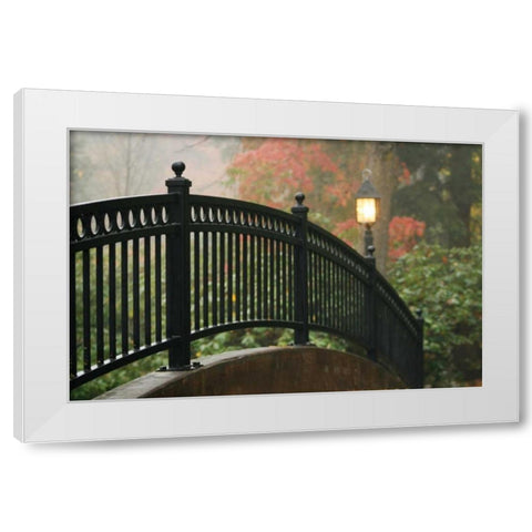 Bridge of Light II White Modern Wood Framed Art Print by Geyman, Vitaly
