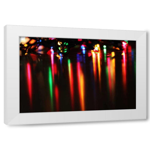 Reflections IV White Modern Wood Framed Art Print by White, Leesa