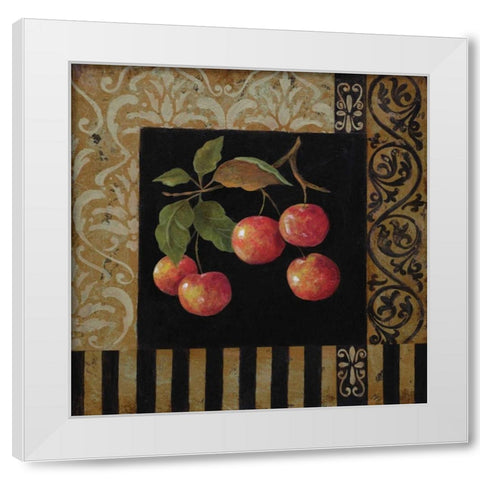 Fruitier IV White Modern Wood Framed Art Print by Peyton, Hanna