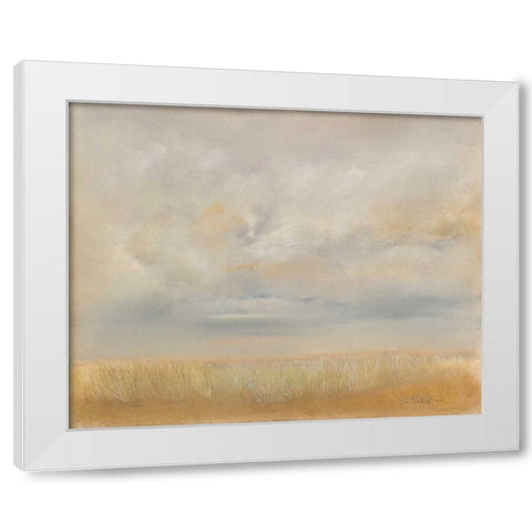 Summer White Modern Wood Framed Art Print by Sheler, Sammy