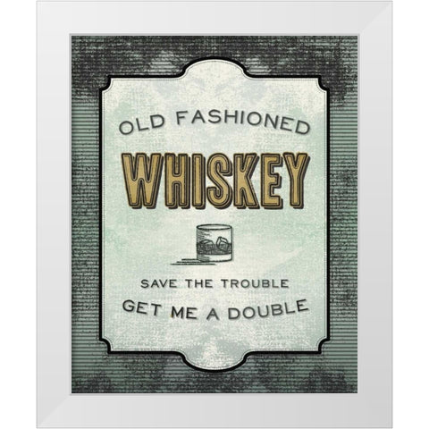 Liquor Cabinet II White Modern Wood Framed Art Print by Sta Teresa, Ashley