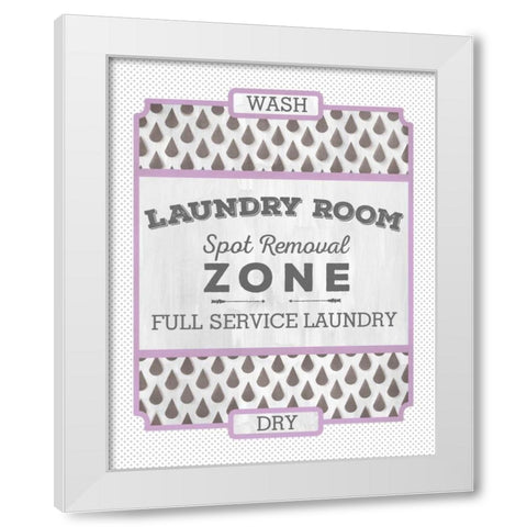 Laundry Room II White Modern Wood Framed Art Print by Sta Teresa, Ashley