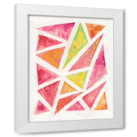 Happy Sunshine White Modern Wood Framed Art Print by Sta Teresa, Ashley