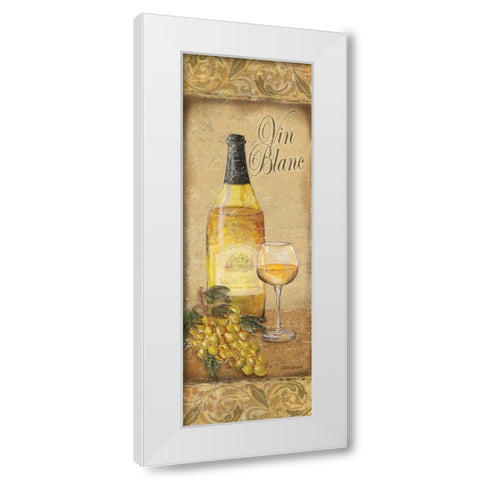 Vin Blanc White Modern Wood Framed Art Print by Williams, Todd
