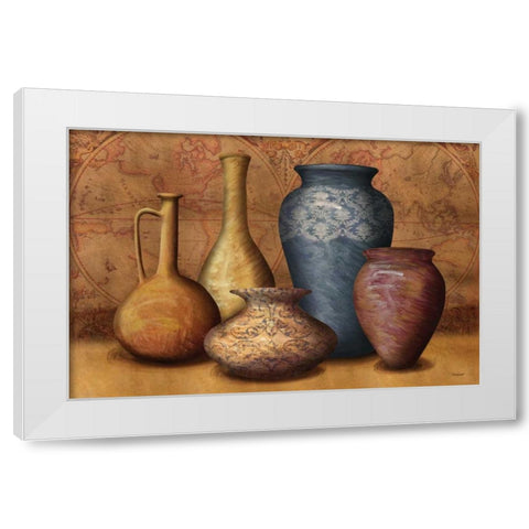 World Vessels White Modern Wood Framed Art Print by Williams, Todd