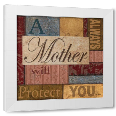 Mother White Modern Wood Framed Art Print by Williams, Todd