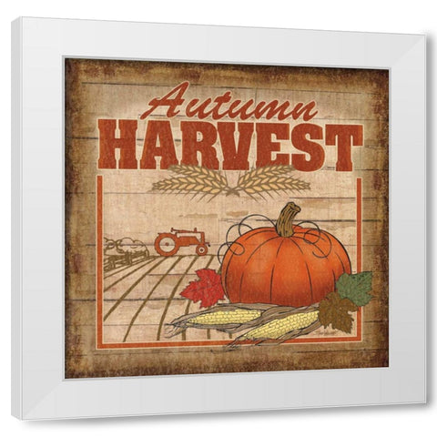 Nostalgic Harvest II White Modern Wood Framed Art Print by Williams, Todd