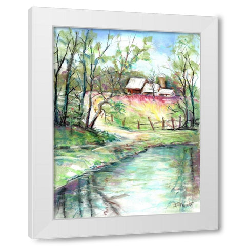 George Washington Carver Pond White Modern Wood Framed Art Print by Williams, Todd