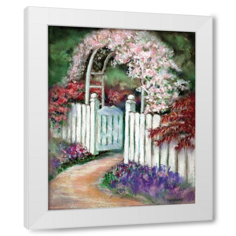 Garden Retreat III White Modern Wood Framed Art Print by Williams, Todd
