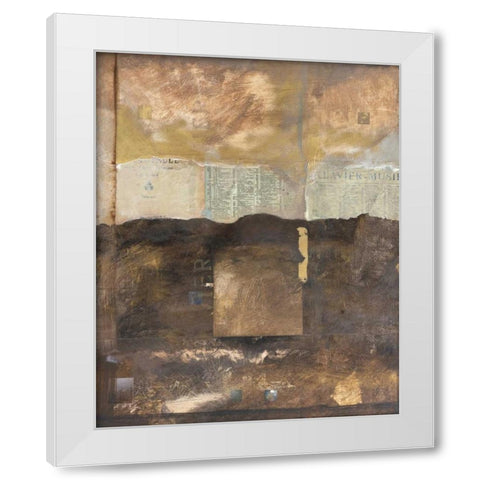 Nostalgia I White Modern Wood Framed Art Print by Verbeek