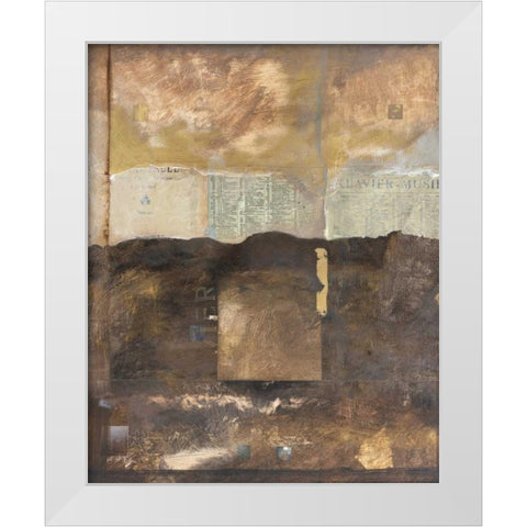 Nostalgia I White Modern Wood Framed Art Print by Verbeek