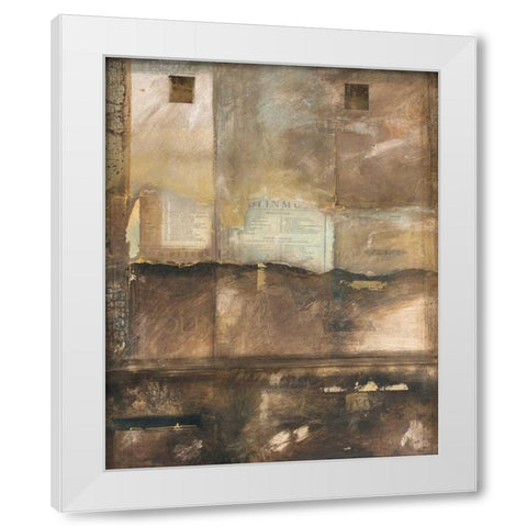 Nostalgia II White Modern Wood Framed Art Print by Verbeek