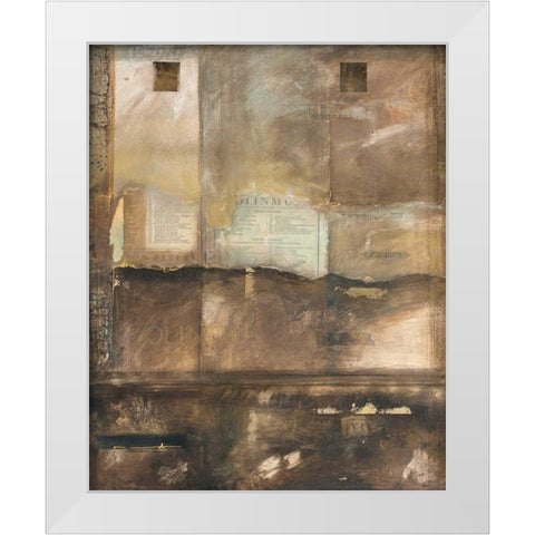 Nostalgia II White Modern Wood Framed Art Print by Verbeek