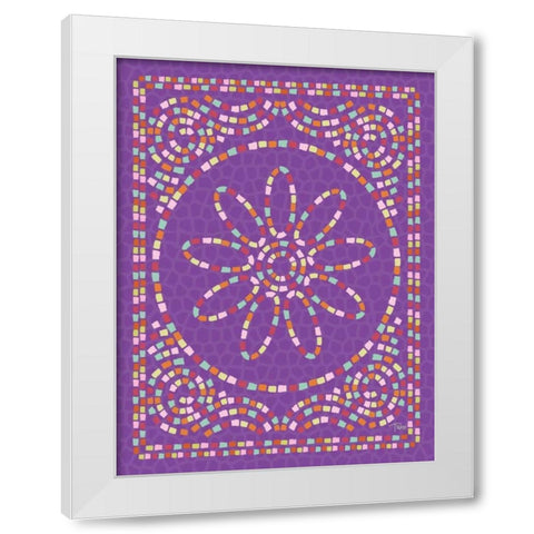 Macedonia Modern I White Modern Wood Framed Art Print by Woo, Teresa
