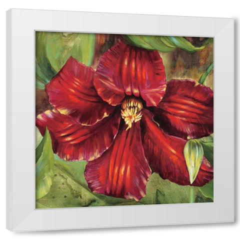 Rosa Odorada White Modern Wood Framed Art Print by Werbelow, Selina