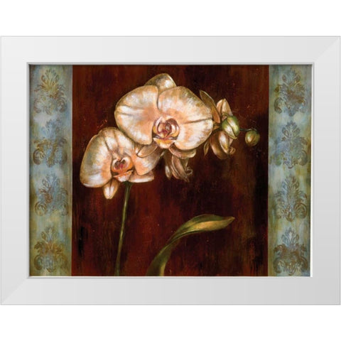 Greige I White Modern Wood Framed Art Print by Werbelow, Selina