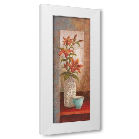 Spiced Jewels I White Modern Wood Framed Art Print by Wacaster, Linda