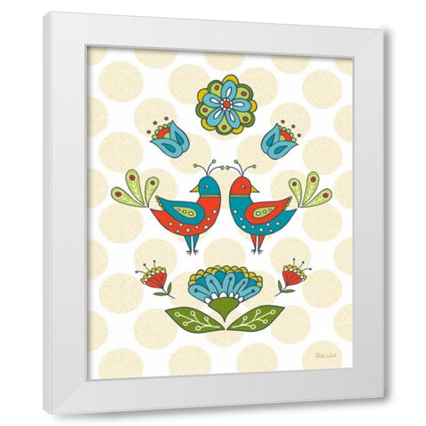 Dutch Treat I White Modern Wood Framed Art Print by White, Betz