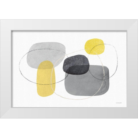Radiance 01 White Modern Wood Framed Art Print by Audit, Lisa