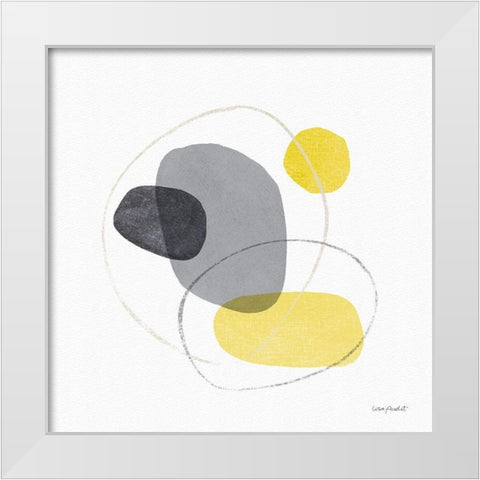 Radiance 02 White Modern Wood Framed Art Print by Audit, Lisa