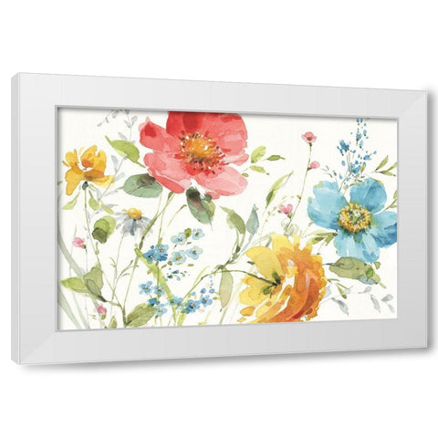 Shine Bright I White Modern Wood Framed Art Print by Audit, Lisa