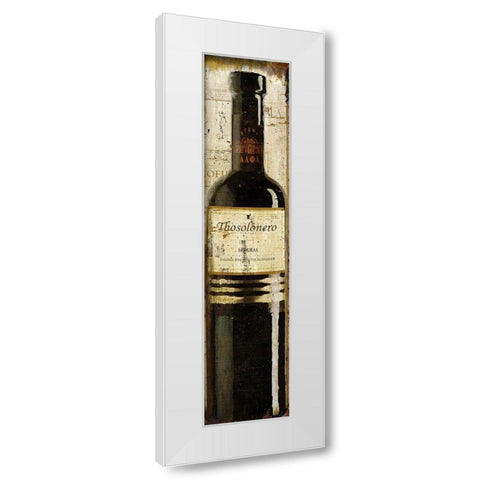 European Sample II-d White Modern Wood Framed Art Print by Art Licensing Studio