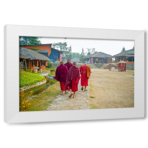 Thailand - 61 White Modern Wood Framed Art Print by Heine, Ben