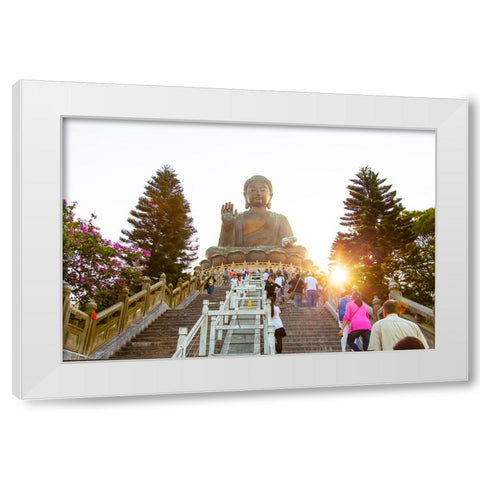 IMG_7006 White Modern Wood Framed Art Print by Heine, Ben