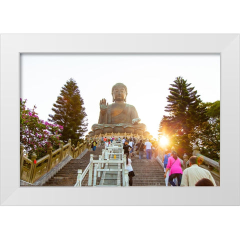 IMG_7006 White Modern Wood Framed Art Print by Heine, Ben