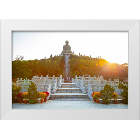 IMG_7110 White Modern Wood Framed Art Print by Heine, Ben