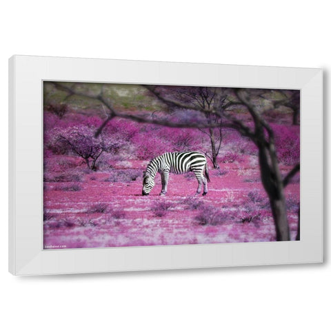 Once Upon a Time in Kenya - 7 White Modern Wood Framed Art Print by Heine, Ben