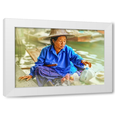 Thailand - 113 White Modern Wood Framed Art Print by Heine, Ben