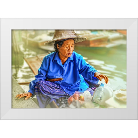 Thailand - 113 White Modern Wood Framed Art Print by Heine, Ben