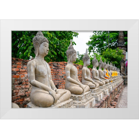 Thailand - 142 White Modern Wood Framed Art Print by Heine, Ben