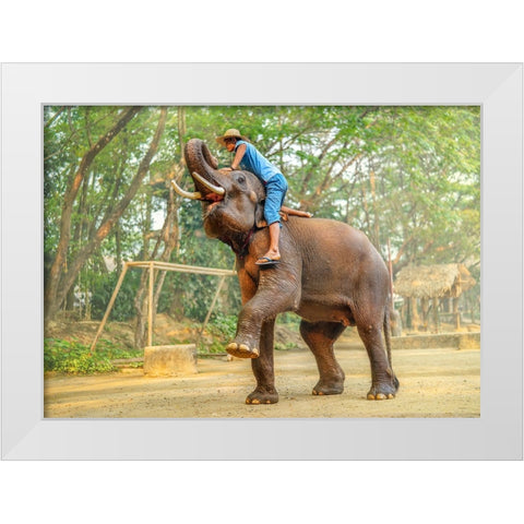 Thailand - 259 White Modern Wood Framed Art Print by Heine, Ben