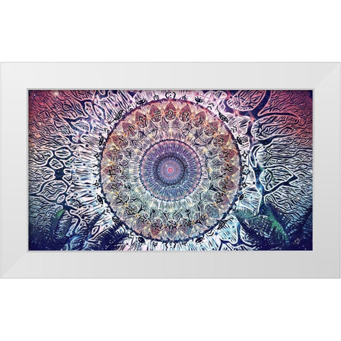 Waiting Bliss White Modern Wood Framed Art Print by Gray, Cameron