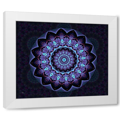 Set and Setting 4 White Modern Wood Framed Art Print by Gray, Cameron
