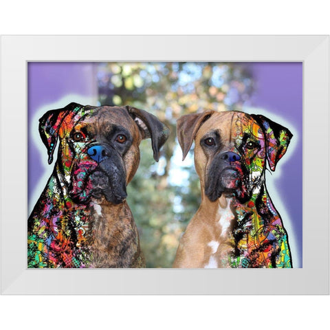 Meredith Salters 2 White Modern Wood Framed Art Print by Dean Russo Collection