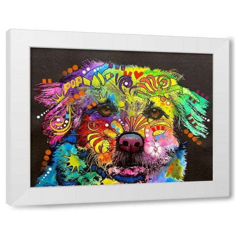 Photo Sep 24-6 21 45 PM White Modern Wood Framed Art Print by Dean Russo Collection