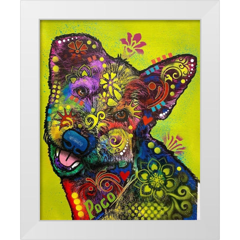 Photo Sep 24-6 23 23 PM White Modern Wood Framed Art Print by Dean Russo Collection