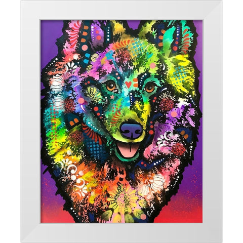 IMG_0641 White Modern Wood Framed Art Print by Dean Russo Collection