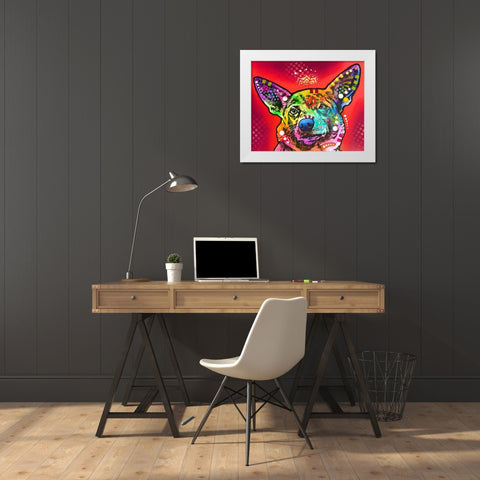 IMG_1189 White Modern Wood Framed Art Print by Dean Russo Collection